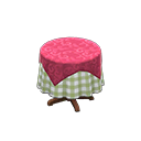 Small Covered Round Table Animal Crossing New Horizons | ACNH Critter - ACNHMALL