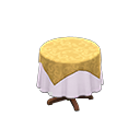 Small Covered Round Table Animal Crossing New Horizons | ACNH Critter - ACNHMALL