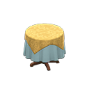 Small Covered Round Table Animal Crossing New Horizons | ACNH Critter - ACNHMALL
