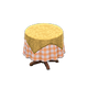 Gold x Orange gingham Gold x Orange gingham