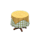 Gold x Green gingham
