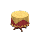 Small Covered Round Table Animal Crossing New Horizons | ACNH Critter - ACNHMALL
