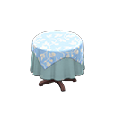 Small Covered Round Table Animal Crossing New Horizons | ACNH Critter - ACNHMALL