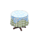 Light blue x Green gingham Light blue x Green gingham