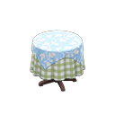 Small Covered Round Table Animal Crossing New Horizons | ACNH Critter - ACNHMALL