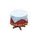 Light blue x Wine red Light blue x Wine red