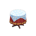 Small Covered Round Table Animal Crossing New Horizons | ACNH Critter - ACNHMALL