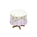 Small Covered Round Table Animal Crossing New Horizons | ACNH Critter - ACNHMALL