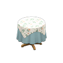 Small Covered Round Table Animal Crossing New Horizons | ACNH Critter - ACNHMALL