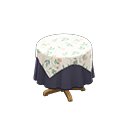 Small Covered Round Table Animal Crossing New Horizons | ACNH Critter - ACNHMALL