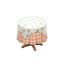 Small Covered Round Table Animal Crossing New Horizons | ACNH Critter - ACNHMALL
