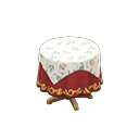 Small Covered Round Table Animal Crossing New Horizons | ACNH Critter - ACNHMALL