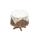 Small Covered Round Table Animal Crossing New Horizons | ACNH Critter - ACNHMALL