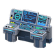 Blue x Lines of code
