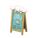 Cinnamoroll Signage Animal Crossing New Horizons | ACNH Critter - ACNHMALL