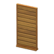 Brown x Horizontal planks