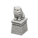 Stone Lion-Dog Animal Crossing New Horizons | ACNH Critter - ACNHMALL