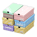 Stacked Shoeboxes Animal Crossing New Horizons | ACNH Critter - ACNHMALL