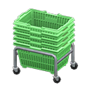 Stacked Shopping Baskets Animal Crossing New Horizons | ACNH Critter - ACNHMALL