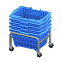 Stacked Shopping Baskets Animal Crossing New Horizons | ACNH Critter - ACNHMALL