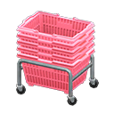 Stacked Shopping Baskets Animal Crossing New Horizons | ACNH Critter - ACNHMALL