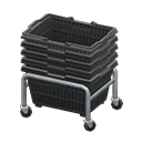 Stacked Shopping Baskets Animal Crossing New Horizons | ACNH Critter - ACNHMALL