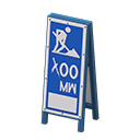 Construction Sign Animal Crossing New Horizons | ACNH Critter - ACNHMALL