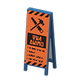 Construction warning x NA