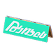 Light green x Blue with logos