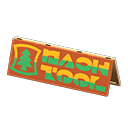 Wooden Field Sign Animal Crossing New Horizons | ACNH Critter - ACNHMALL