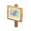 Plain Wooden Shop Sign