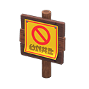 Plain Wooden Shop Sign Animal Crossing New Horizons | ACNH Critter - ACNHMALL