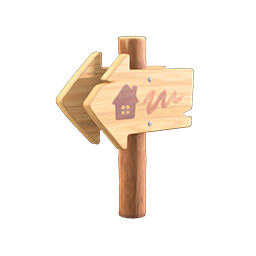 Angled Signpost DIY Recipe