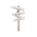 Destinations Signpost Animal Crossing New Horizons | ACNH Critter - ACNHMALL