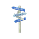 Destinations Signpost Animal Crossing New Horizons | ACNH Critter - ACNHMALL