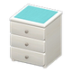 White x Light blue