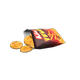 Rice crackers x Black