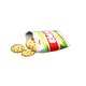Chocolate-chip cookies x Green & red