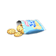 Chocolate-chip cookies x Light blue Chocolate-chip cookies x Light blue