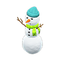 Three-Tiered Snowperson Animal Crossing New Horizons | ACNH Critter - ACNHMALL