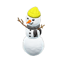 Three-Tiered Snowperson Animal Crossing New Horizons | ACNH Critter - ACNHMALL