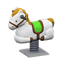 Springy Ride-On Animal Crossing New Horizons | ACNH Critter - ACNHMALL