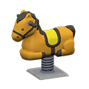 Springy Ride-On Animal Crossing New Horizons | ACNH Critter - ACNHMALL