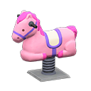 Springy Ride-On Animal Crossing New Horizons | ACNH Critter - ACNHMALL