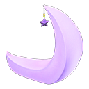 Crescent-Moon Chair Animal Crossing New Horizons | ACNH Critter - ACNHMALL