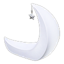 Crescent-Moon Chair Animal Crossing New Horizons | ACNH Critter - ACNHMALL