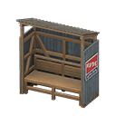 Retro Transportation Stop