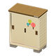 Beige x Hot-air-balloon stickers