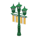 Street Lamp With Banners