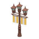 Street Lamp With Banners Animal Crossing New Horizons | ACNH Critter - ACNHMALL